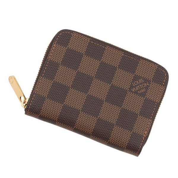 ルイヴィトン コインケース ダミエ・エベヌ ジッピー・コインパース N63070 LOUIS VUITTON ヴィトン 財布 小銭入れ