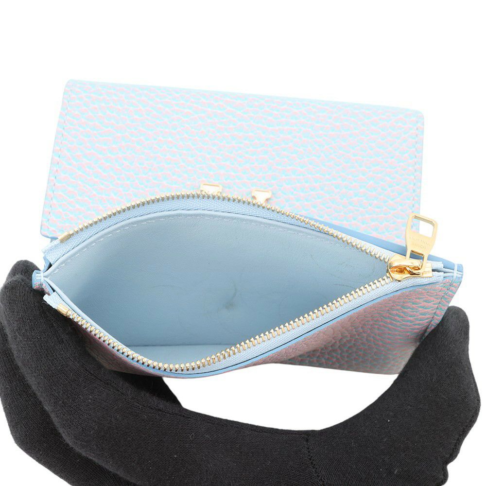 ルイヴィトン 三つ折り財布 トリヨンレザー ポルトフォイユ・カプシーヌ コンパクト M81306 LOUIS VUITTON ヴィトン 財布