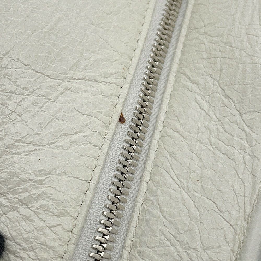 バレンシアガ ハンドバッグ ネオ カゴール シティ ヴィンテージ加工レザー 700451 BALENCIAGA 2way 白