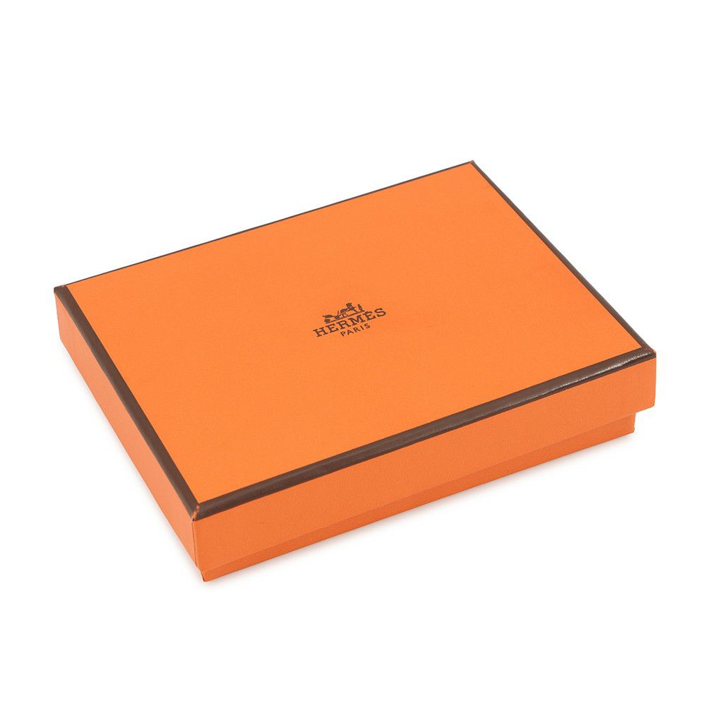 エルメス カードケース ジップ アン ゴー ゴールド/シルバー金具 エバーカラー K刻印 HERMES 定期入れ
