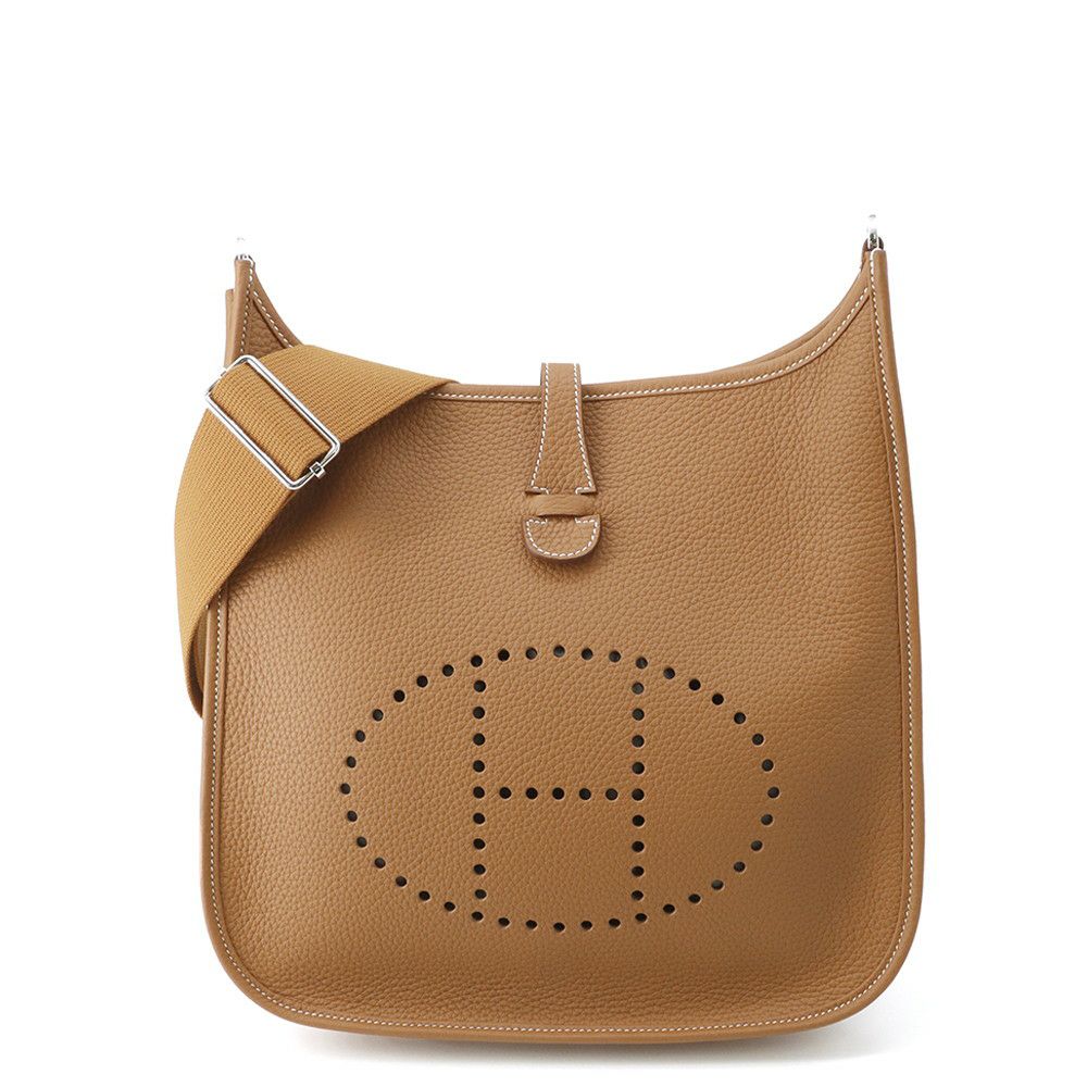 エルメス ショルダーバッグ エブリン3 PM ゴールド/シルバー金具 トリヨンクレマンス K刻印