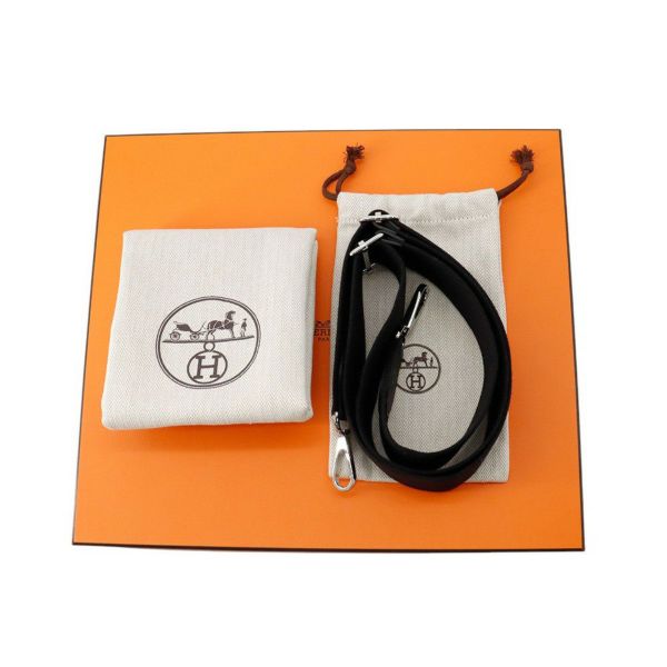 エルメス ショルダーバッグ エブリン3 PM ブラック/シルバー金具 トリヨンクレマンス K刻印 黒