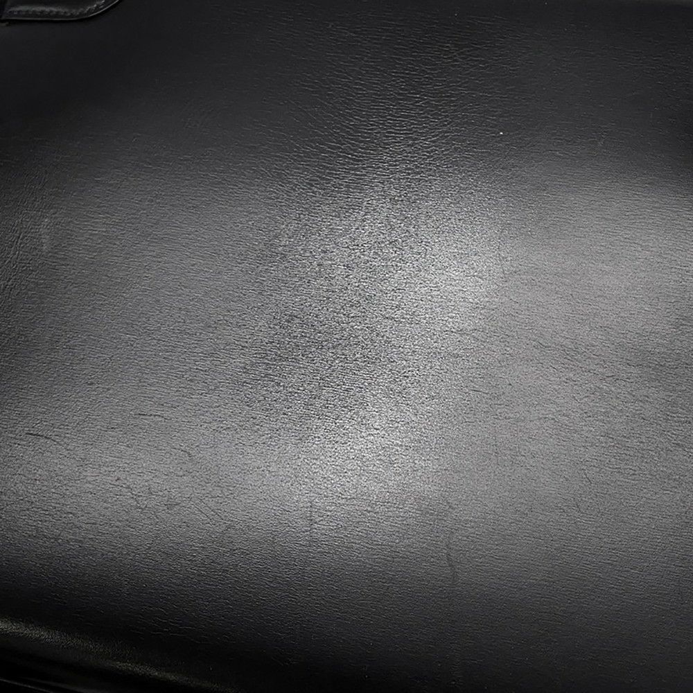 エルメス ハンドバッグ ケリー32 外縫い ブラック/ゴールド金具 ボックスカーフ 〇W刻印 2wayショルダー 黒