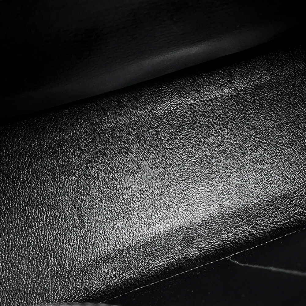 エルメス ハンドバッグ ケリー32 外縫い ブラック/ゴールド金具 ボックスカーフ 〇W刻印 2wayショルダー 黒