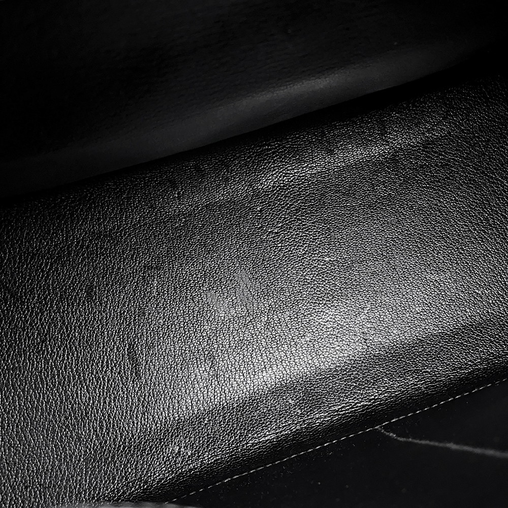 エルメス ハンドバッグ ケリー32 外縫い ブラック/ゴールド金具 ボックスカーフ 〇W刻印 2wayショルダー 黒