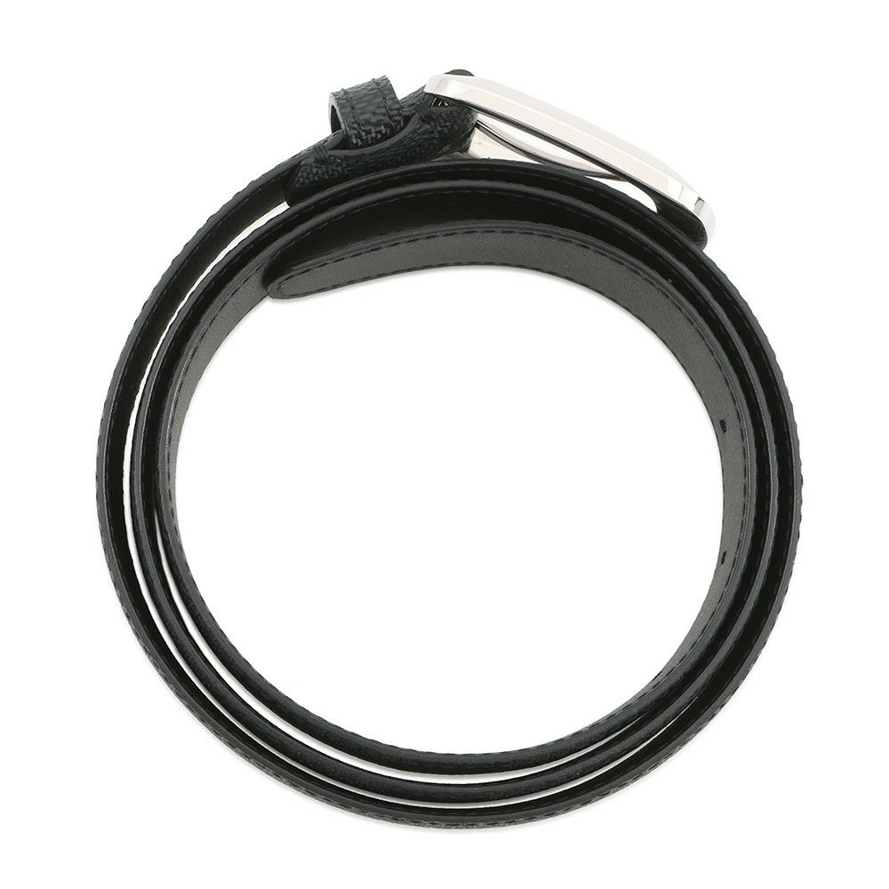 ルイヴィトン ベルト ダミエ・グラフィット サンチュール・エリプス サイズ95 M6821 LOUIS VUITTON ヴィトン メンズ 黒 ブラック