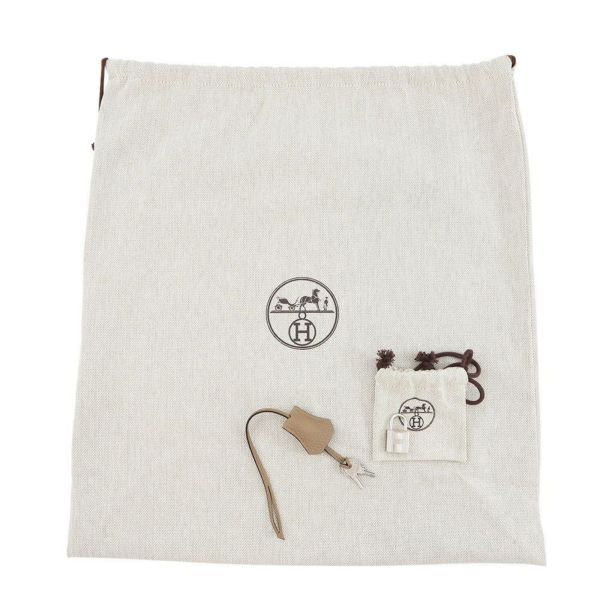 エルメス バーキン30 ベージュマルファ/シルバー金具 トゴ B刻印 HERMES Birkin ハンドバッグ