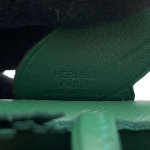 エルメス バッグチャーム ロデオPM ペガサス ヴェールモワイヤン ラムスキン W刻印