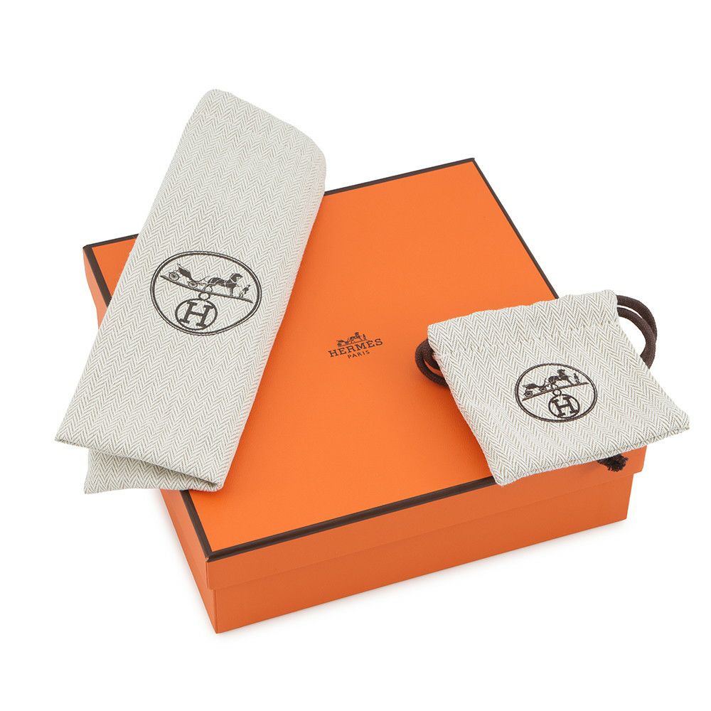 エルメス ベルト ジャンボ ブラック/ゴールド/シルバー金具 ボックスカーフ/トゴ W刻印 サイズ80 メンズ リバーシブル 黒