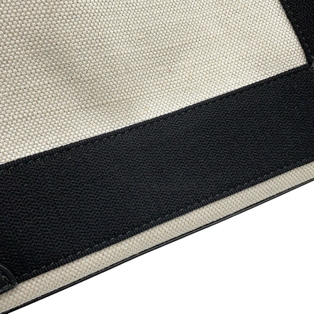 バレンシアガ ハンドバッグ ネイビーカバ XS 390346 BALENCIAGA バッグ ポーチ付き 黒 白