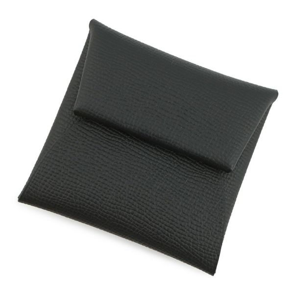 エルメス コインケース バスティア ブラック エプソン B刻印 HERMES