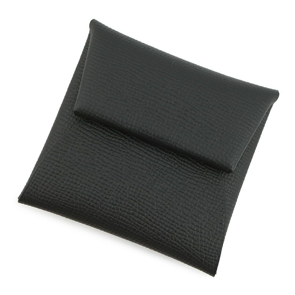 エルメス コインケース バスティア ブラック エプソン B刻印 HERMES 財布