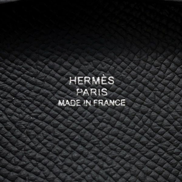 エルメス コインケース バスティア ブラック エプソン B刻印 HERMES