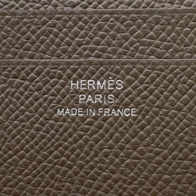 エルメス カードケース MC2 ユークリッド エトゥープ エプソン K刻印 HERMES