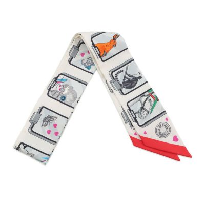 エルメス スカーフ ツイリー ポニー・ピット・ストップ Pony Pit Stop