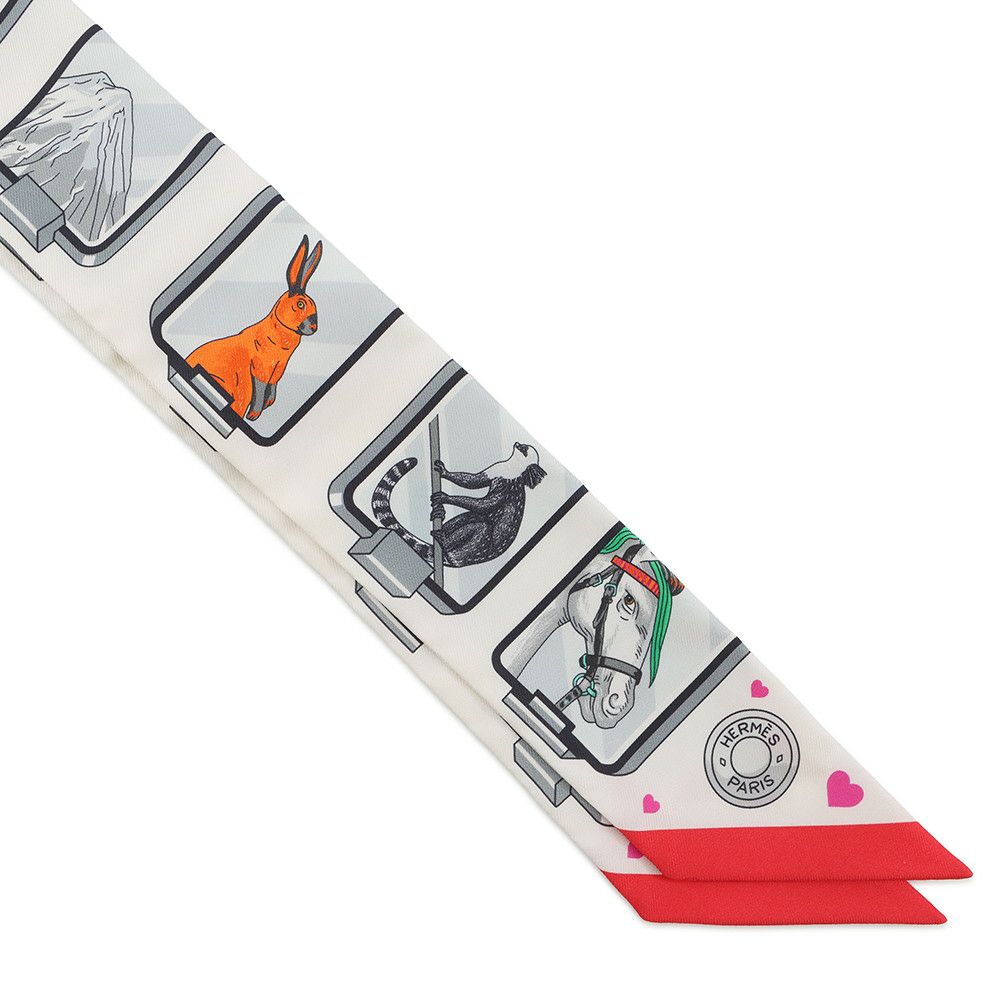 エルメス スカーフ ツイリー エルメス ストーリー HERMES STORY HERMES シルクツイル 2023秋冬