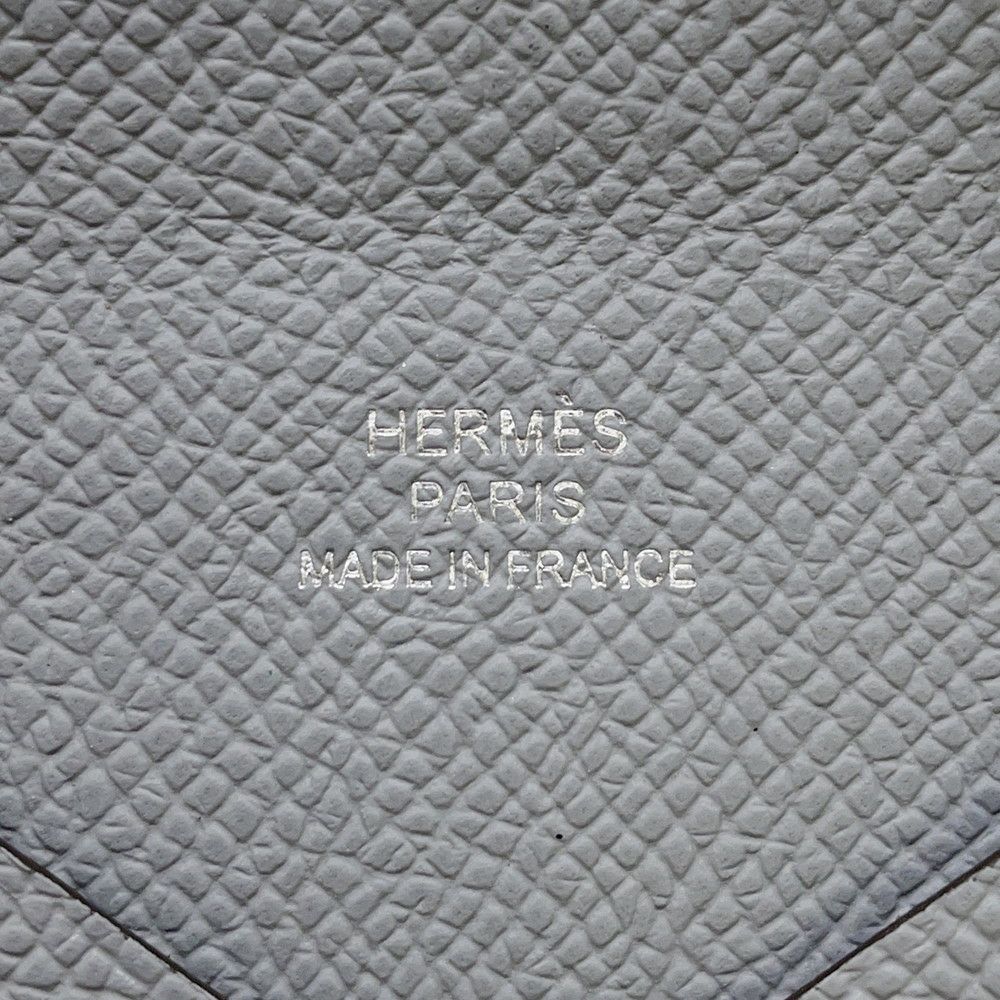エルメス カードケース カルヴィ グリパンタン エプソン W刻印 HERMES 名刺入れ