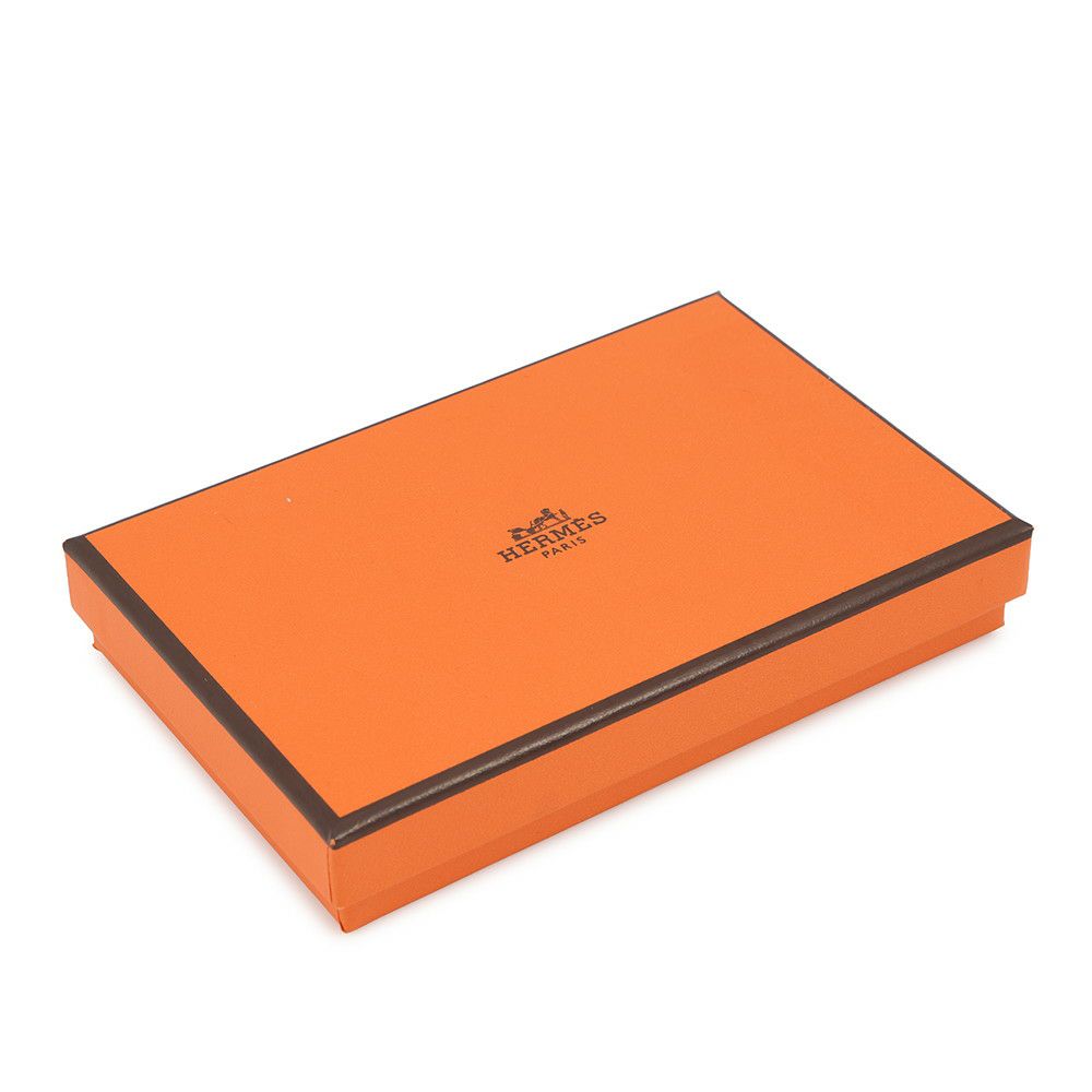 エルメス カードケース カルヴィ グリパンタン エプソン W刻印 HERMES 名刺入れ