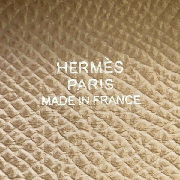 エルメス コインケース バスティア エトゥープ エプソン B刻印 HERMES 財布