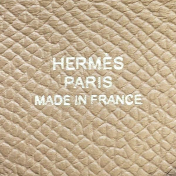 エルメス コインケース カルヴィ エトゥープ/シルバー金具 エプソン B刻印