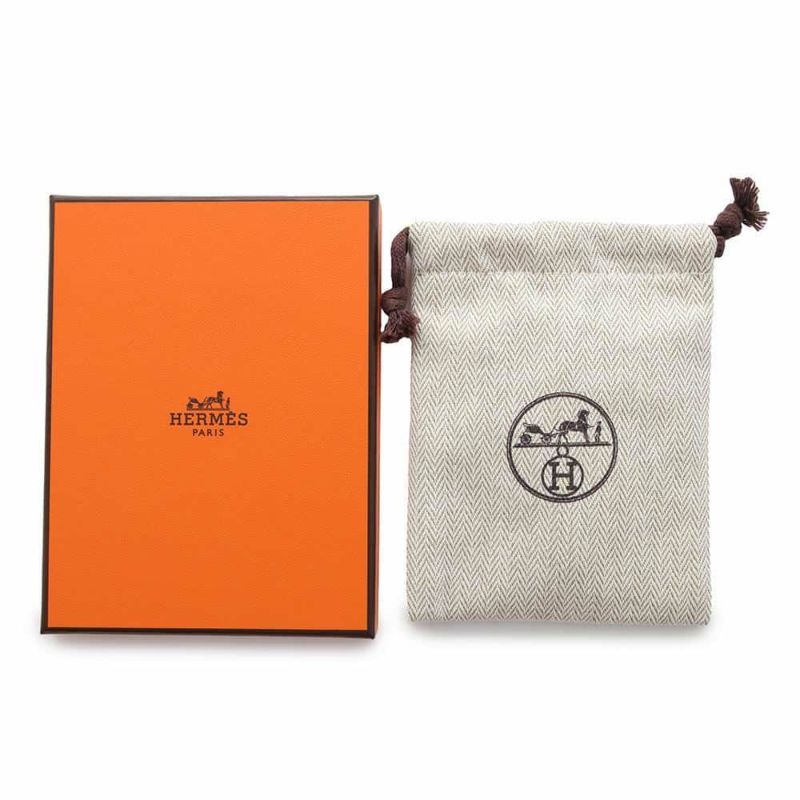 エルメス ピアス シュル・メール バッファローホーン メタル HERMES アクセサリー