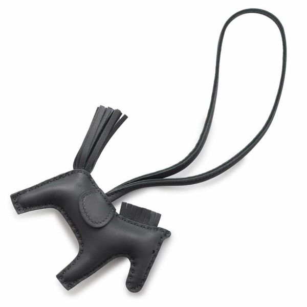 エルメス バッグチャーム ロデオPM アルドワーズ ラムスキン HERMES