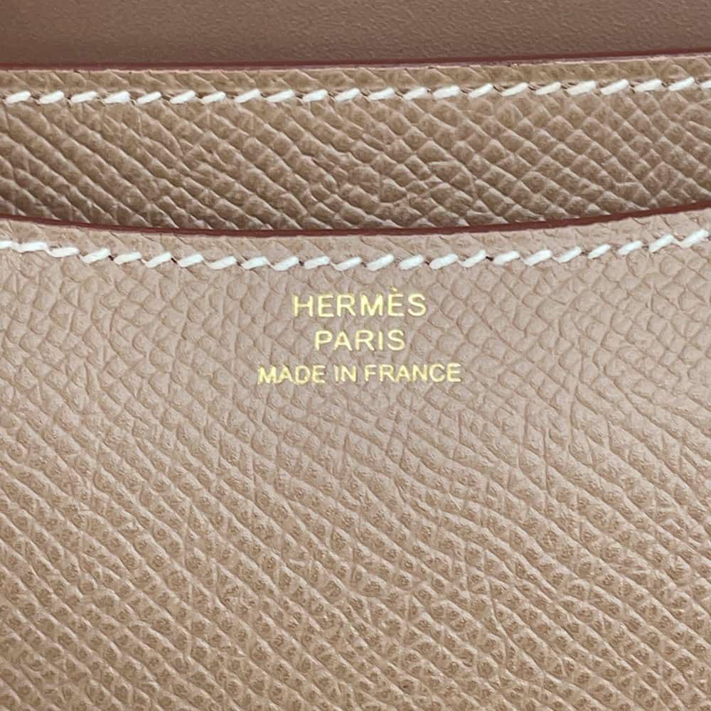 エルメス ミニ コンスタンス3 ミロワール エトゥープ/ピンクゴールド金具 エプソン W刻印