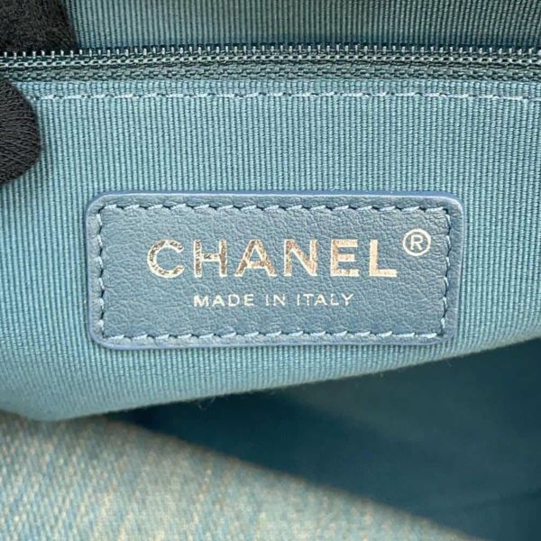 シャネル トートバッグ ココマーク ドーヴィルライン ラージ デニム A66941 2wayショルダーバッグ CHANEL