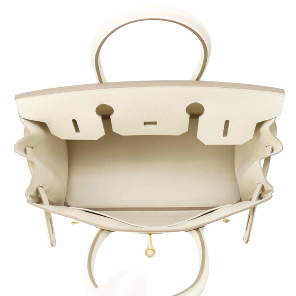 エルメス バーキン30 クレ/ゴールド金具 トゴ W刻印 HERMES Birkin ハンドバッグ