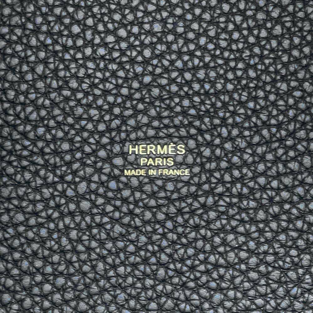エルメス ハンドバッグ ピコタンロックPM ブラック/ゴールド金具 トリヨンクレマンス B刻印 黒