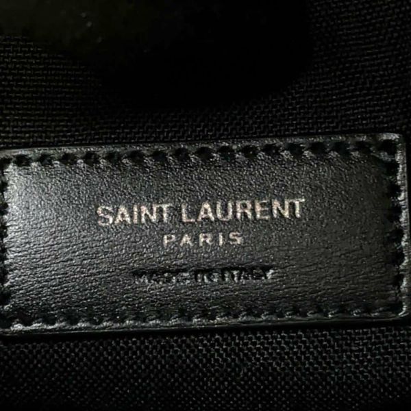 サンローランパリ リュック マルチポケット バックパック ナイロン/レザー 437110 SAINT LAURENT PARIS 迷彩