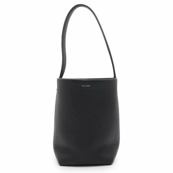 ザ ロウ トートバッグ N/S パークトート スモール レザー W1314 THE ROW 黒