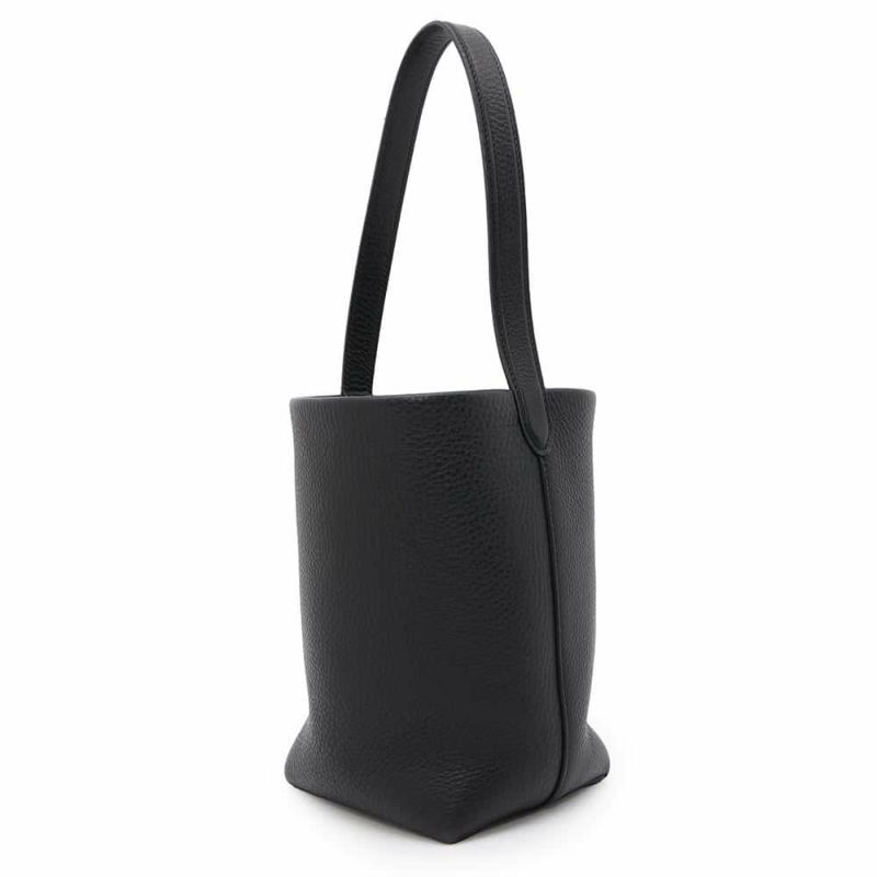 ザ ロウ トートバッグ N/S パークトート スモール レザー W1314 THE ROW 黒