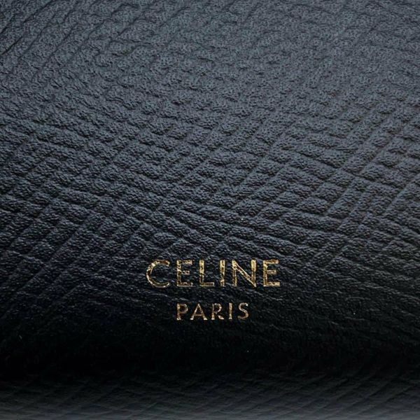 セリーヌ 三つ折り財布 スモール トリフォールド ウォレット 10B573BEL CELINE 財布 折りたたみ 黒