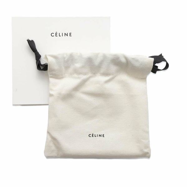 セリーヌ 三つ折り財布 スモール トリフォールド ウォレット 10B573BEL CELINE 財布 折りたたみ 黒