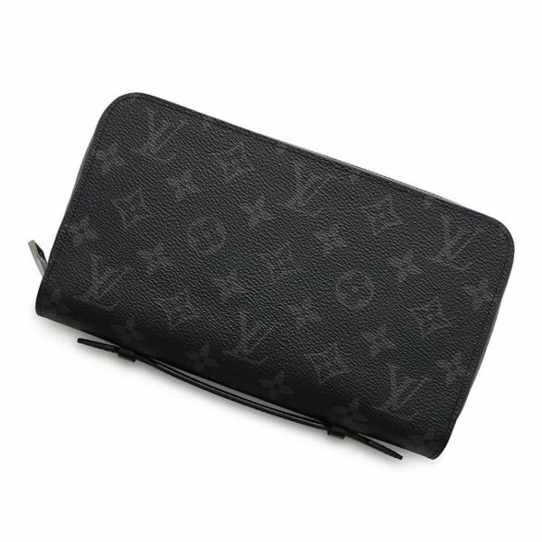 ルイヴィトン 長財布 モノグラム・エクリプス ジッピーXL M61698 LOUIS VUITTON ブラック 黒 安心保証 |  中古・新品ブランド販売ギャラリーレア公式通販