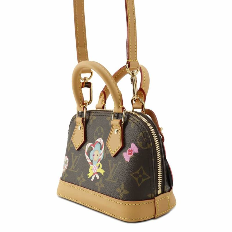 ルイヴィトン ハンドバッグ モノグラム ヴィヴィエンヌ ナノ・アルマ M12199 LOUIS VUITTON 2wayバッグ