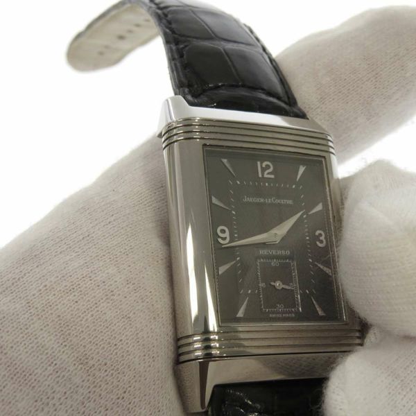 ジャガールクルト レベルソ デュオ ブラック/ピンク文字盤 270.3.54/270.330.545 JAEGER-LE COULTRE 腕時計