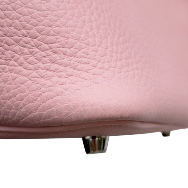 エルメス ハンドバッグ ピコタンロックPM ローズサクラ/シルバー金具 トリヨンクレマンス W刻印