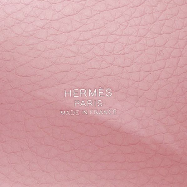エルメス ハンドバッグ ピコタンロックPM ローズサクラ/シルバー金具 トリヨンクレマンス W刻印