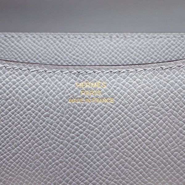 エルメス ミニ コンスタンス3 ミロワール グリパンタン/シャンパンゴールド金具 エプソン K刻印