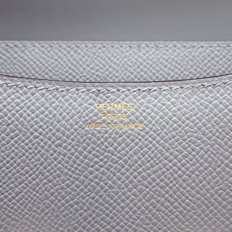 エルメス ミニ コンスタンス3 ミロワール グリパンタン/シャンパンゴールド金具 エプソン K刻印