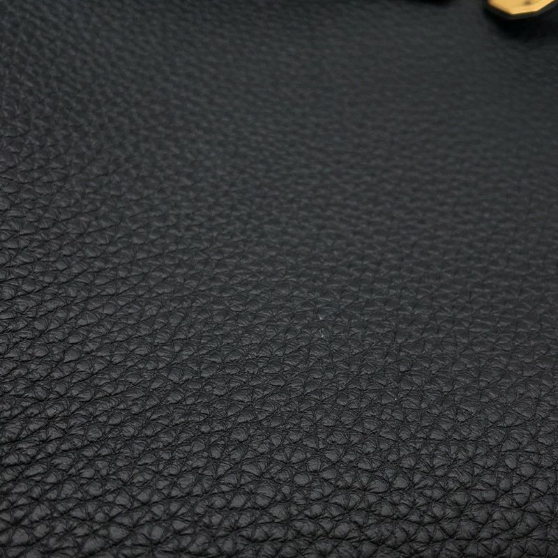 エルメス ハンドバッグ ケリー28 内縫い ブラック/マットゴールド金具 トゴ K刻印 2wayショルダー 黒