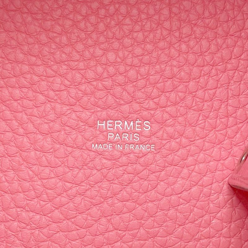 エルメス ハンドバッグ ピコタンロックPM ローズアザレ/シルバー金具 トリヨンクレマンス K刻印