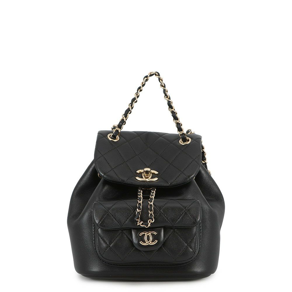 シャネル リュック マトラッセ ココマーク ラムスキン AS2908 CHANEL バッグ バックパック 黒