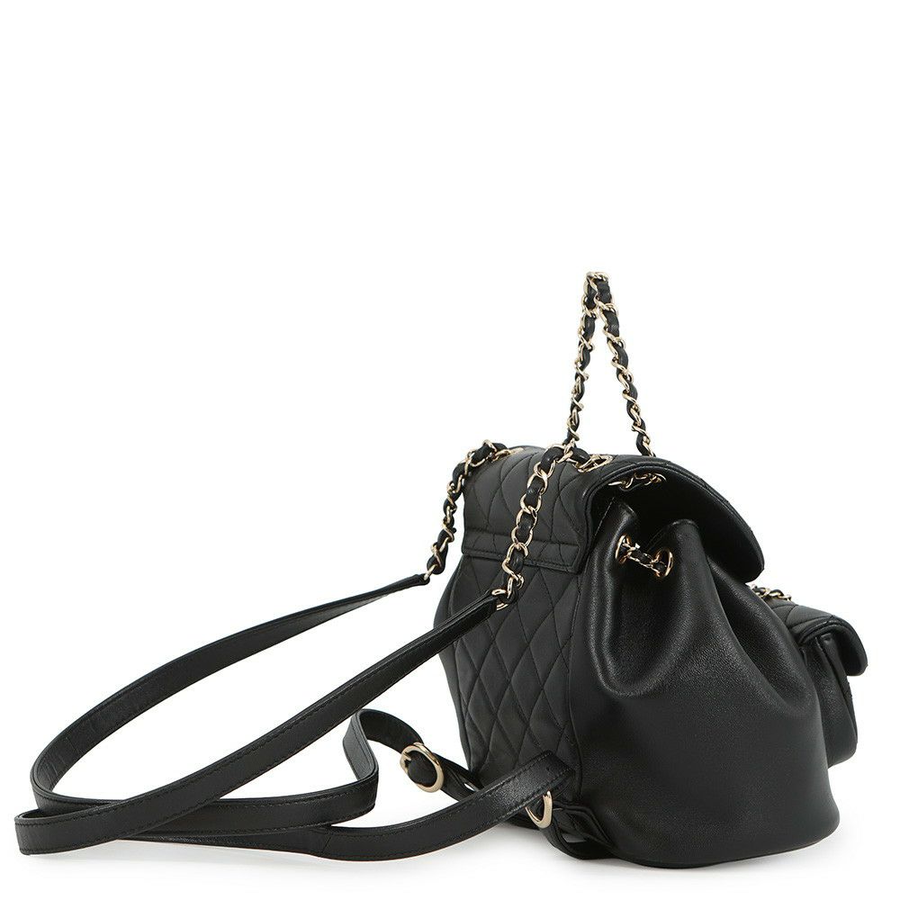 シャネル リュック マトラッセ ココマーク ラムスキン AS2908 CHANEL バッグ バックパック 黒