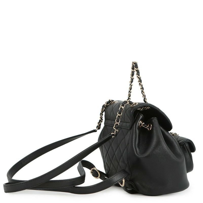 シャネル リュック マトラッセ ココマーク ラムスキン AS2908 CHANEL バッグ バックパック 黒
