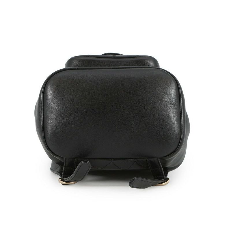 シャネル リュック マトラッセ ココマーク ラムスキン AS2908 CHANEL バッグ バックパック 黒