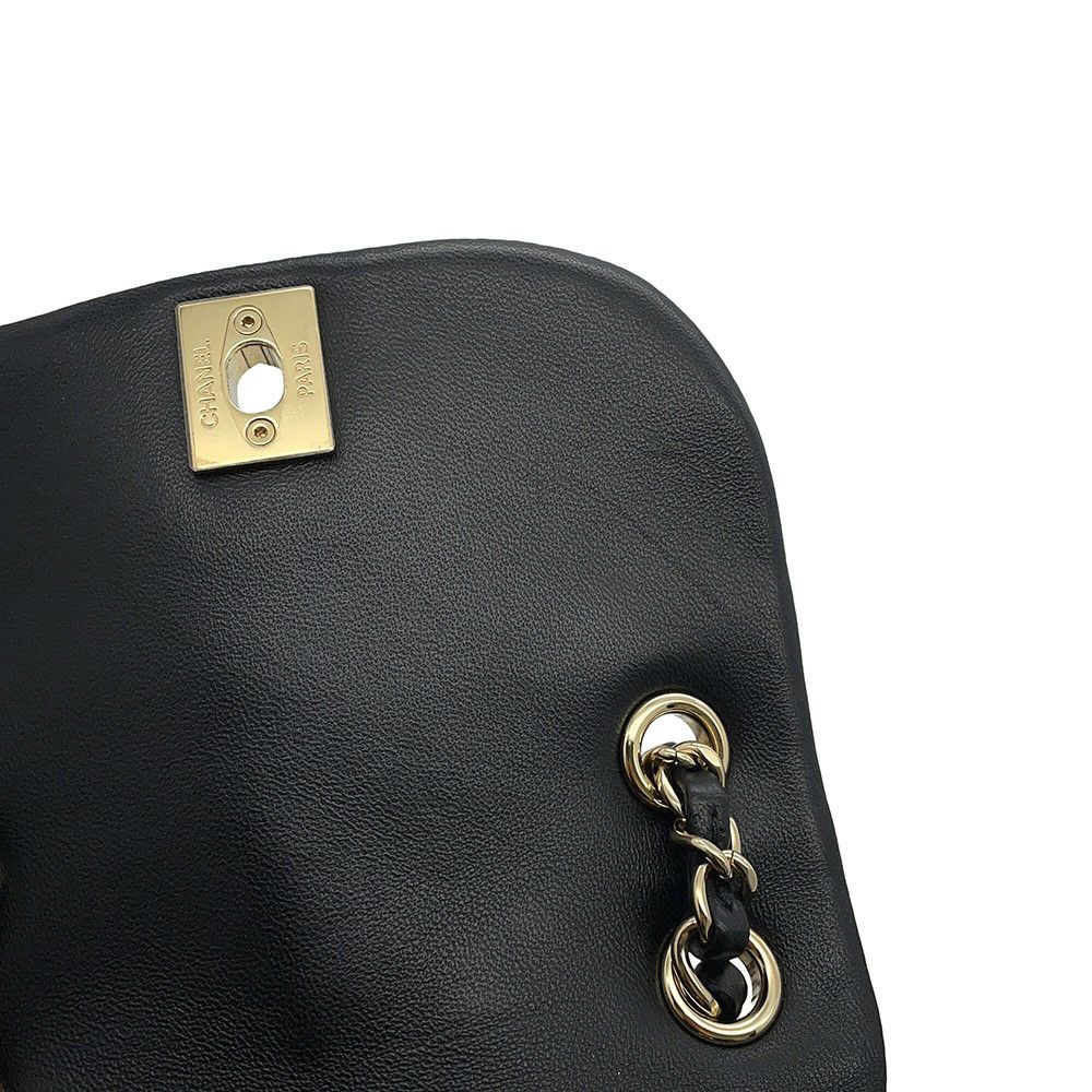 シャネル リュック マトラッセ ココマーク ラムスキン AS2908 CHANEL バッグ バックパック 黒