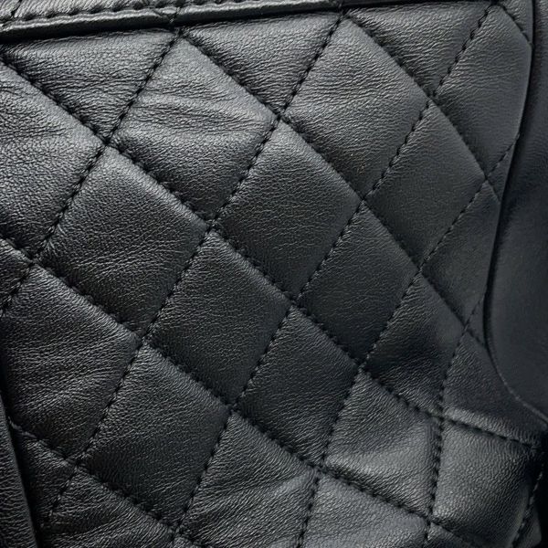 シャネル リュック マトラッセ ココマーク ラムスキン AS2908 CHANEL バッグ バックパック 黒